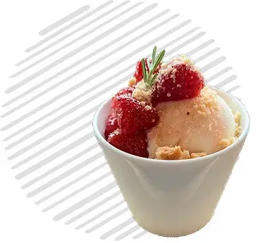 いちごパフェの画像